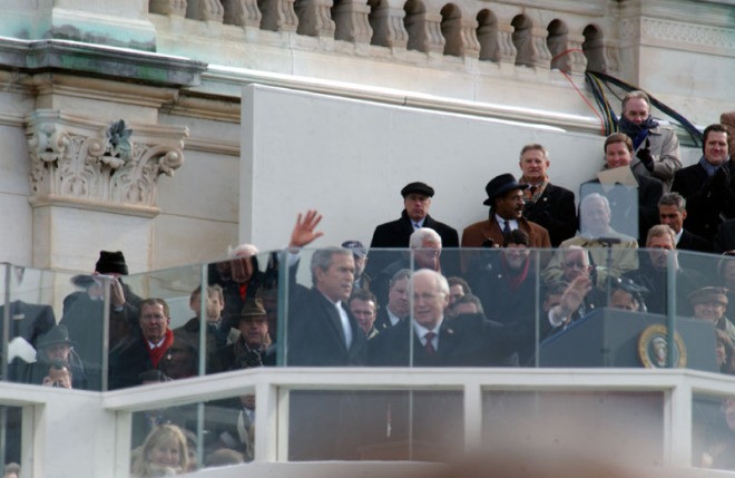 Bush and Cheney Inauguration in 2008