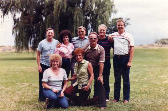 1984 Reunion: Ross, Colleen, June, Millie, William, Golden, Donald, Larry